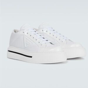 Prada White Mens Sneakers size 8 NWT